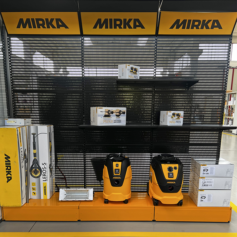 attrezzature per carrozzieri, levigatrice MIRKA